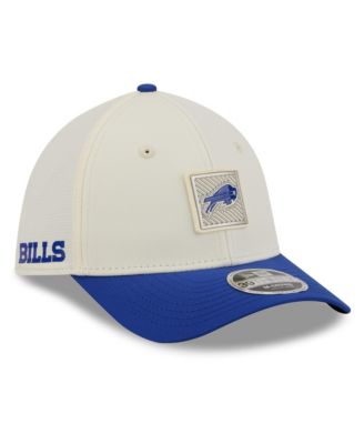 Men's Cream/Royal Buffalo Bills 2026 NFL Training Camp 39THIRTY Flex Hat
