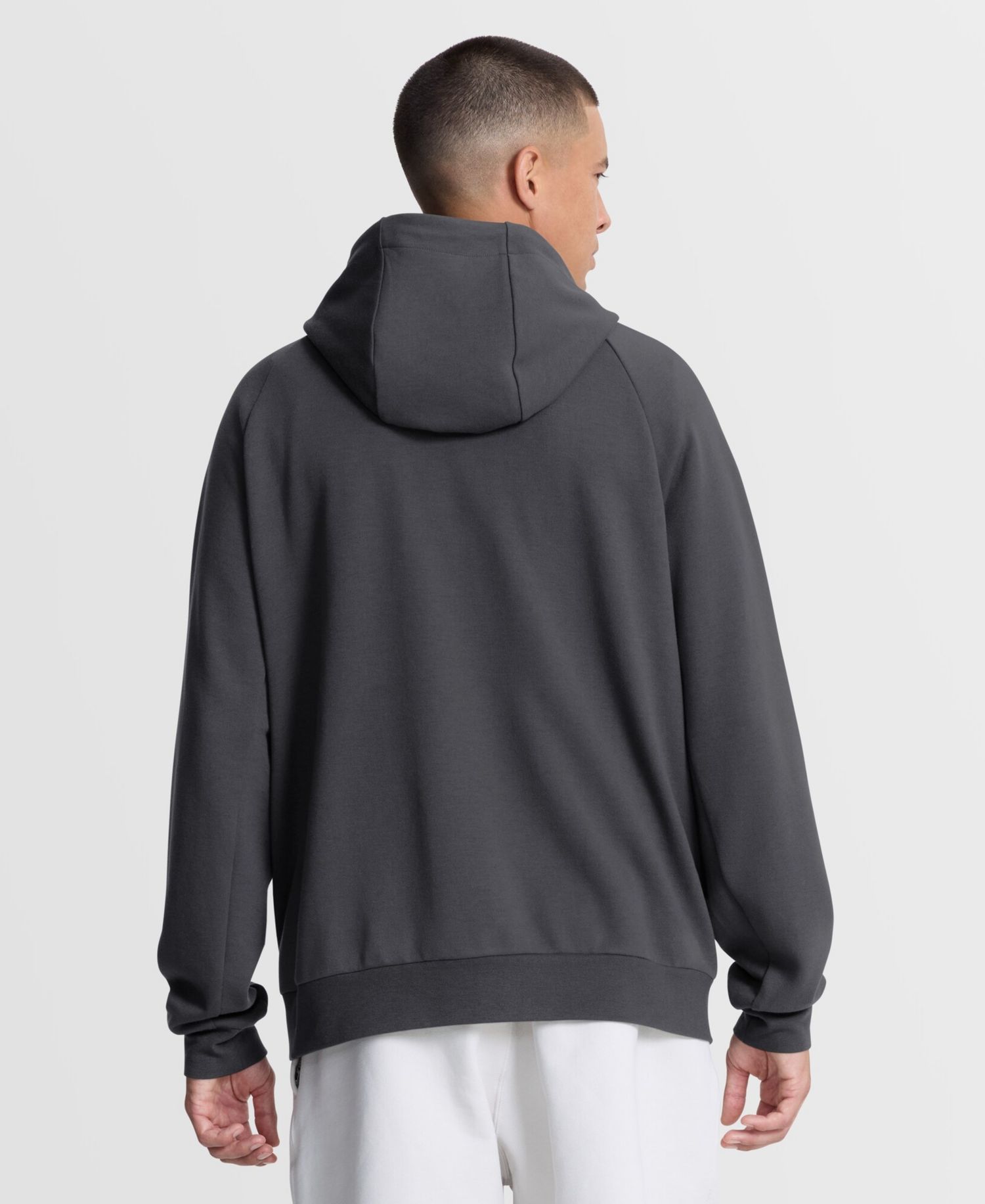 Men's Anthracite Philadelphia Phillies Authentic Collection Player Raglan Dri-FIT Full-Zip Hoodie