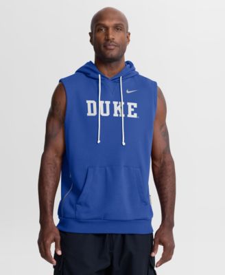 Men's Royal Duke Blue Devils 2026 Sideline Sleeveless Dri-FIT Hoodie