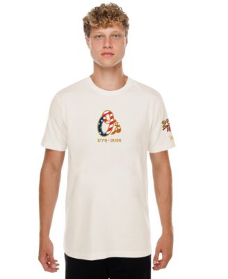 Men's Cream Baltimore Orioles 250th Fourth of July T-Shirt