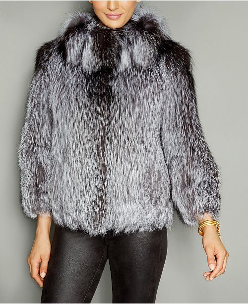 The Fur Vault Fox Fur Jacket & Reviews The Fur Vault Women Macy's