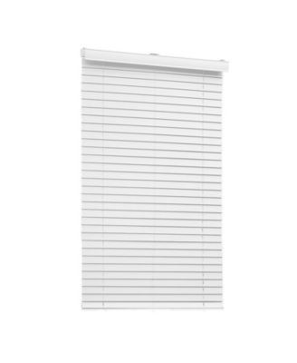 Faux Wood Blinds 2" Slat 34.5" W x 60" H Cordless Window Blinds and Shades
