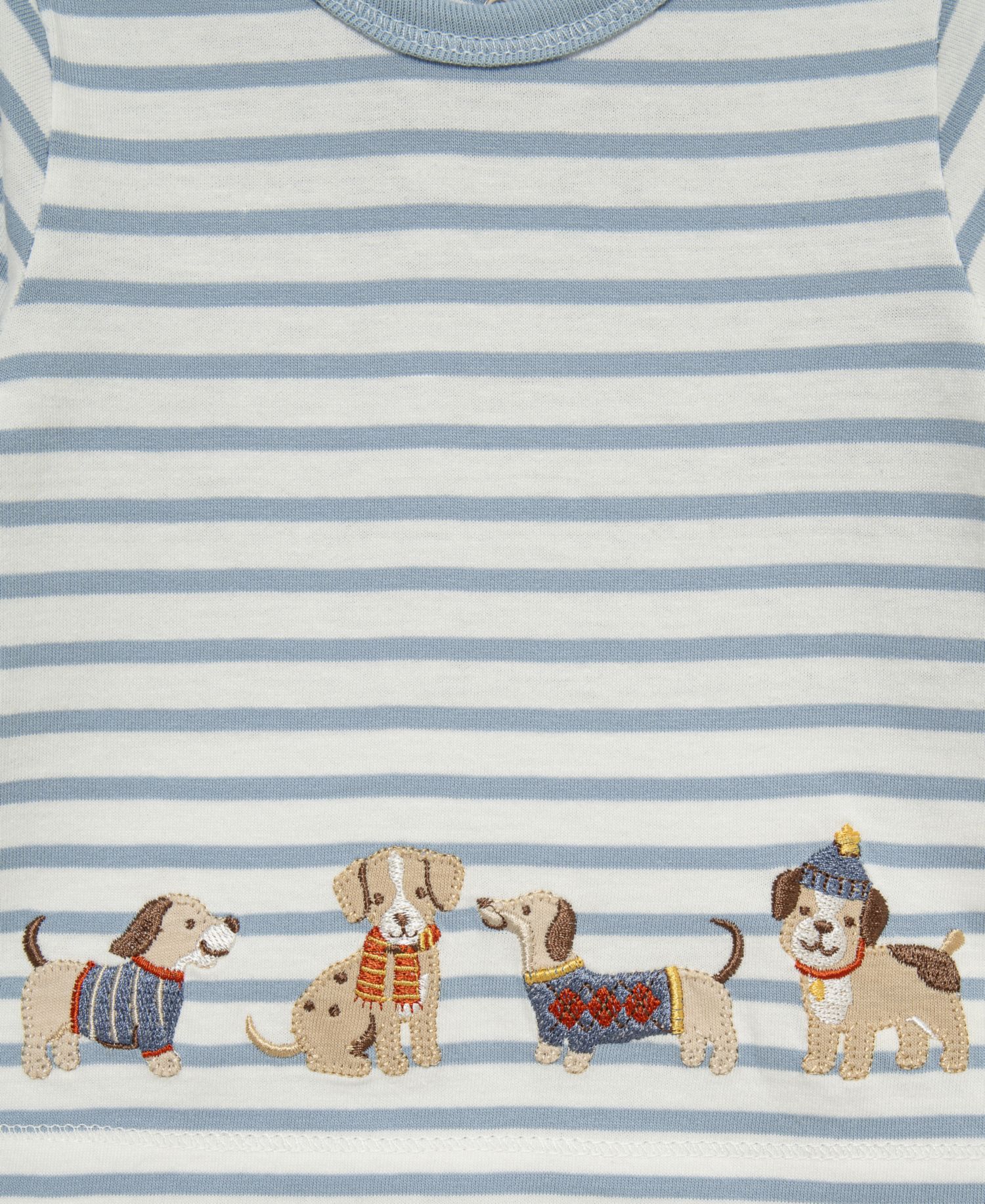 Baby Boys' Puppies Long-Sleeve Top, Joggers and Socks, 3-Piece Set