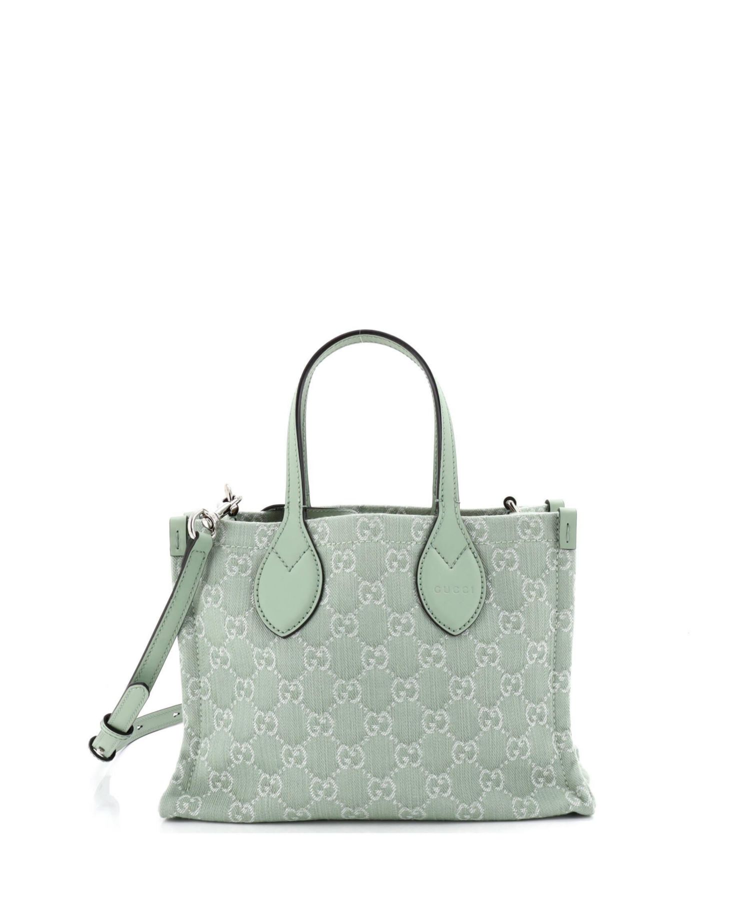Medium Ophidia Shopper Tote GG Denim