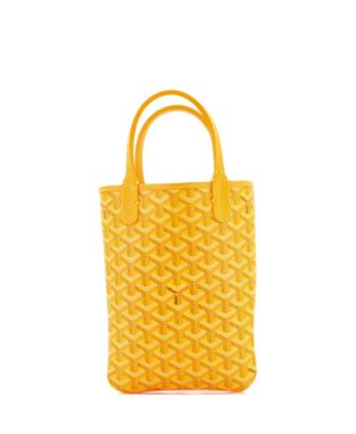 Mini Poitiers Tote Coated Canvas
