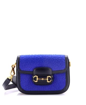 Mini Horsebit 1955 Shoulder Bag Wool