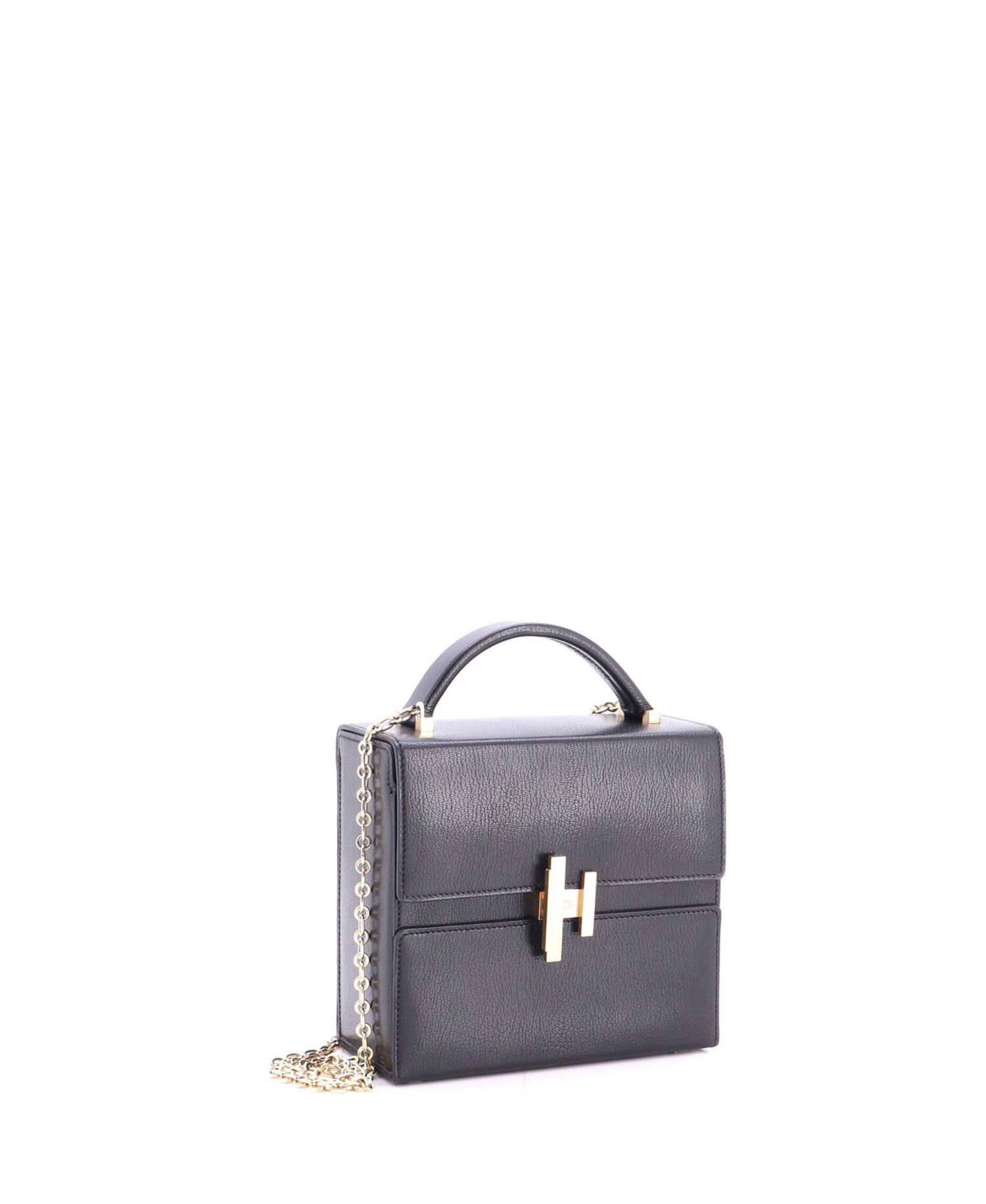 Cinhetic Top Handle Bag Chevre Chamkila
