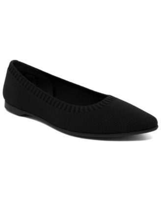 Women's Relina Pointed Toe Knit Ballet Flats