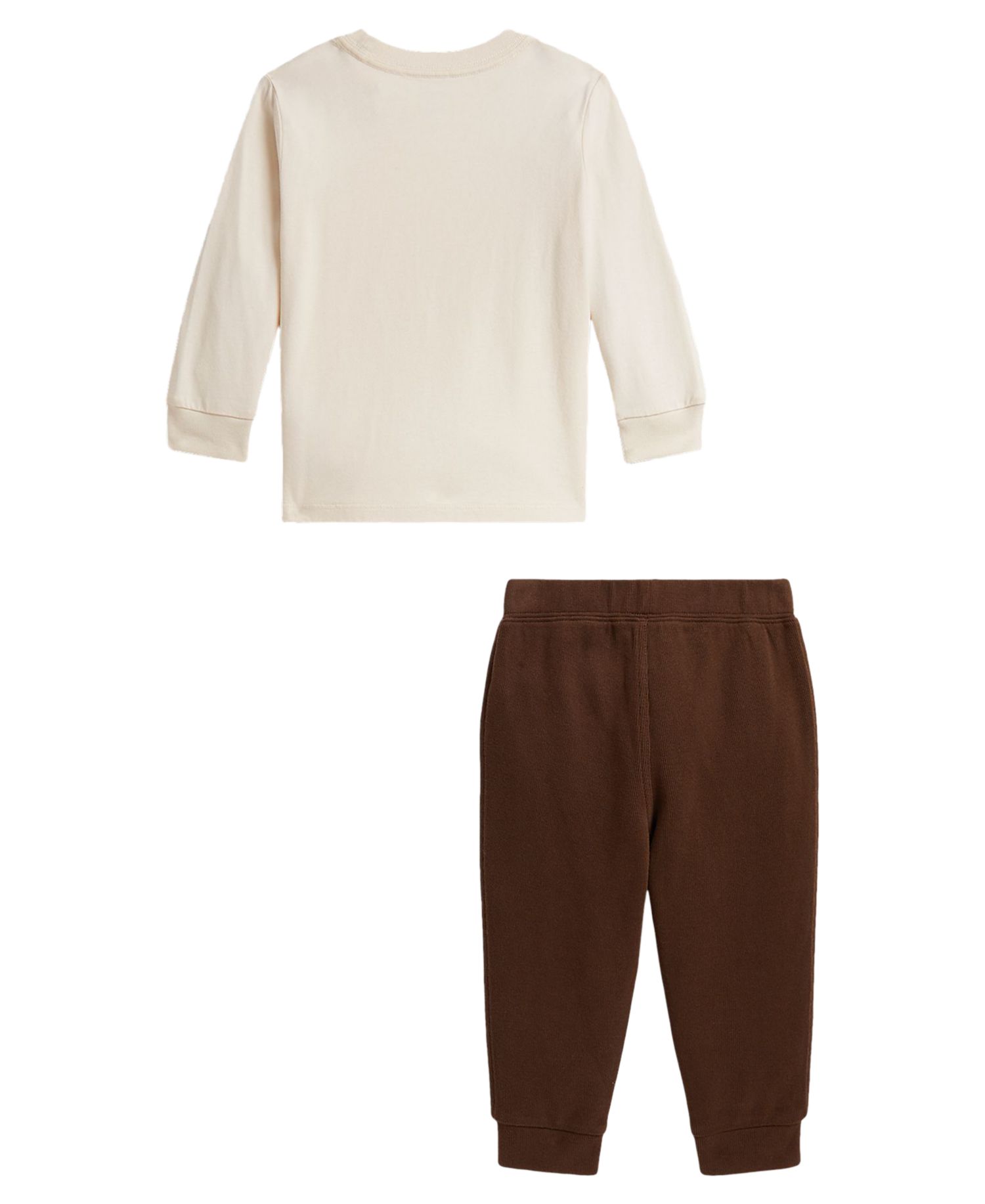 Baby Boys' Polo Bear Cotton T-Shirt and Jogger Pants, 2-Piece Set