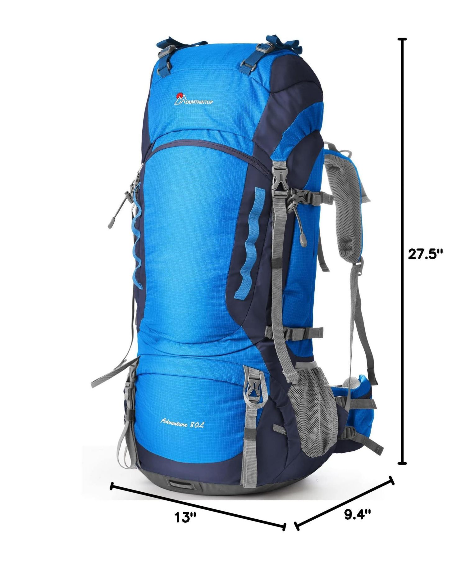 80 Liter Internal Frame Backpack for Man and Women Backpacking Hiking Backpack
