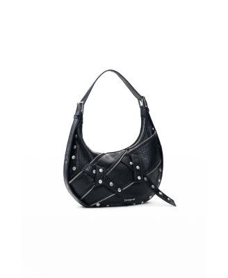 Women's Medium Studded Shoulder Bag