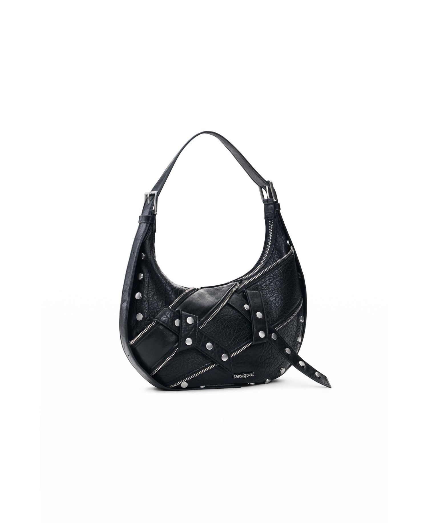 Women's Medium Studded Shoulder Bag