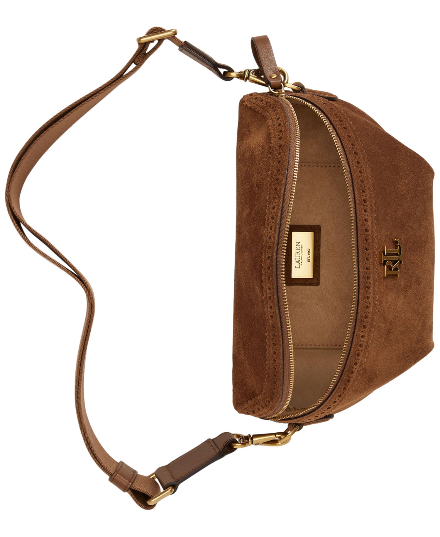 Suede Marcy Small Belt Handbag