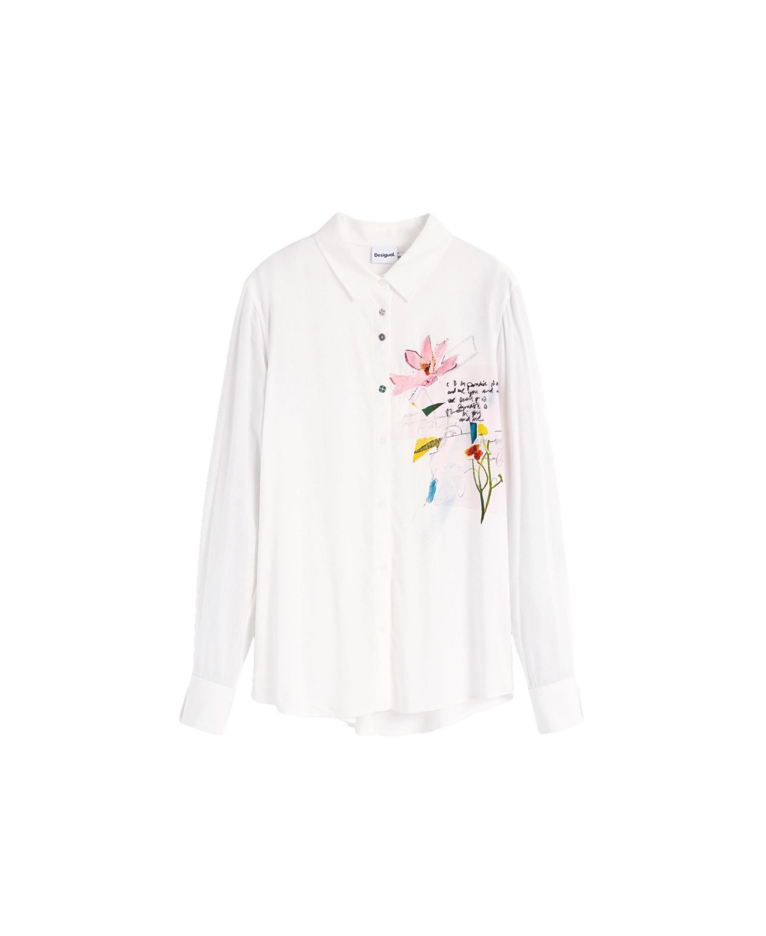 Women's Embroidered floral shirt