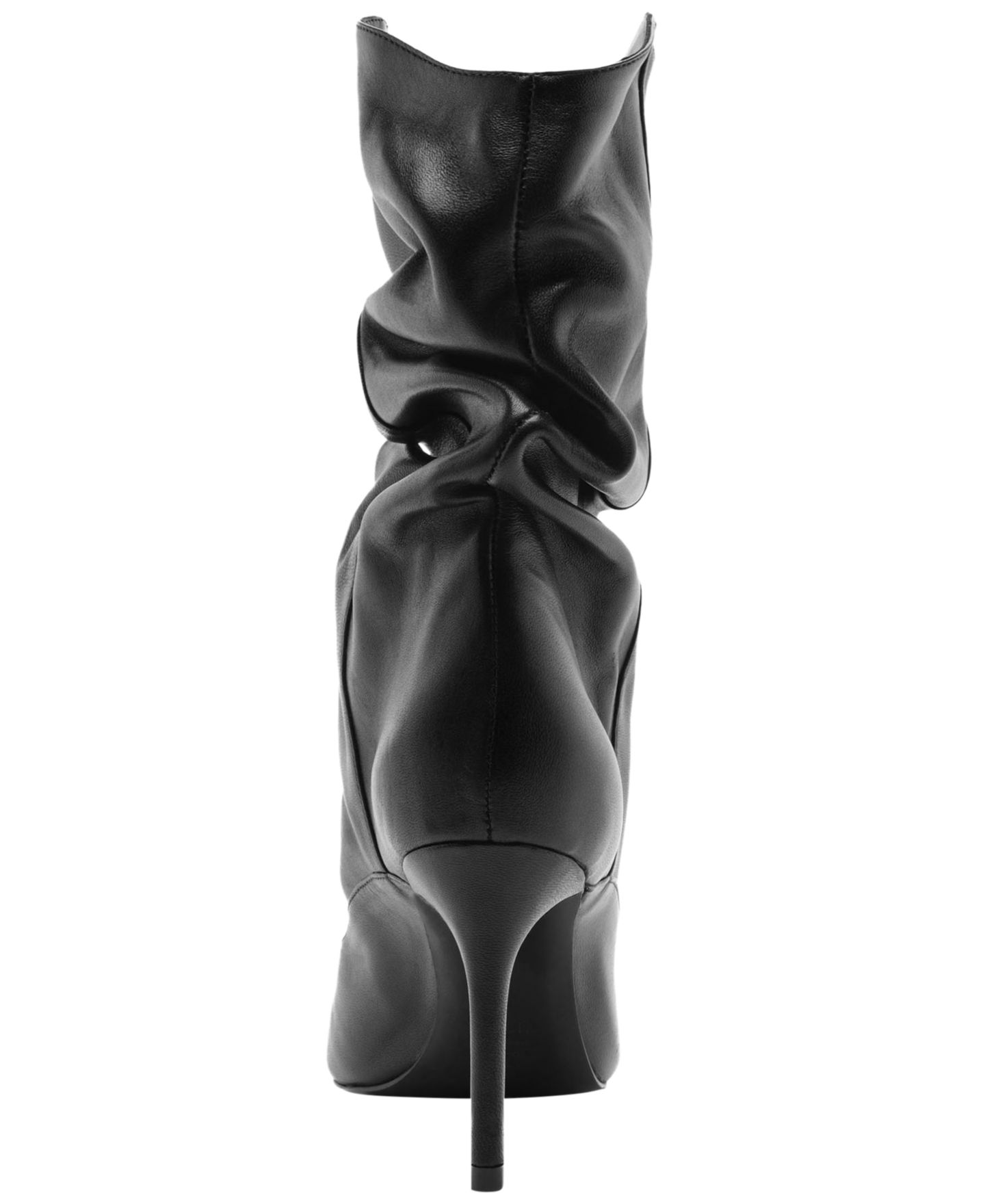Женские ботинки Schutz Maryana Slouch Pointed Toe Dress Booties, цвет: Чёрный — фото 3