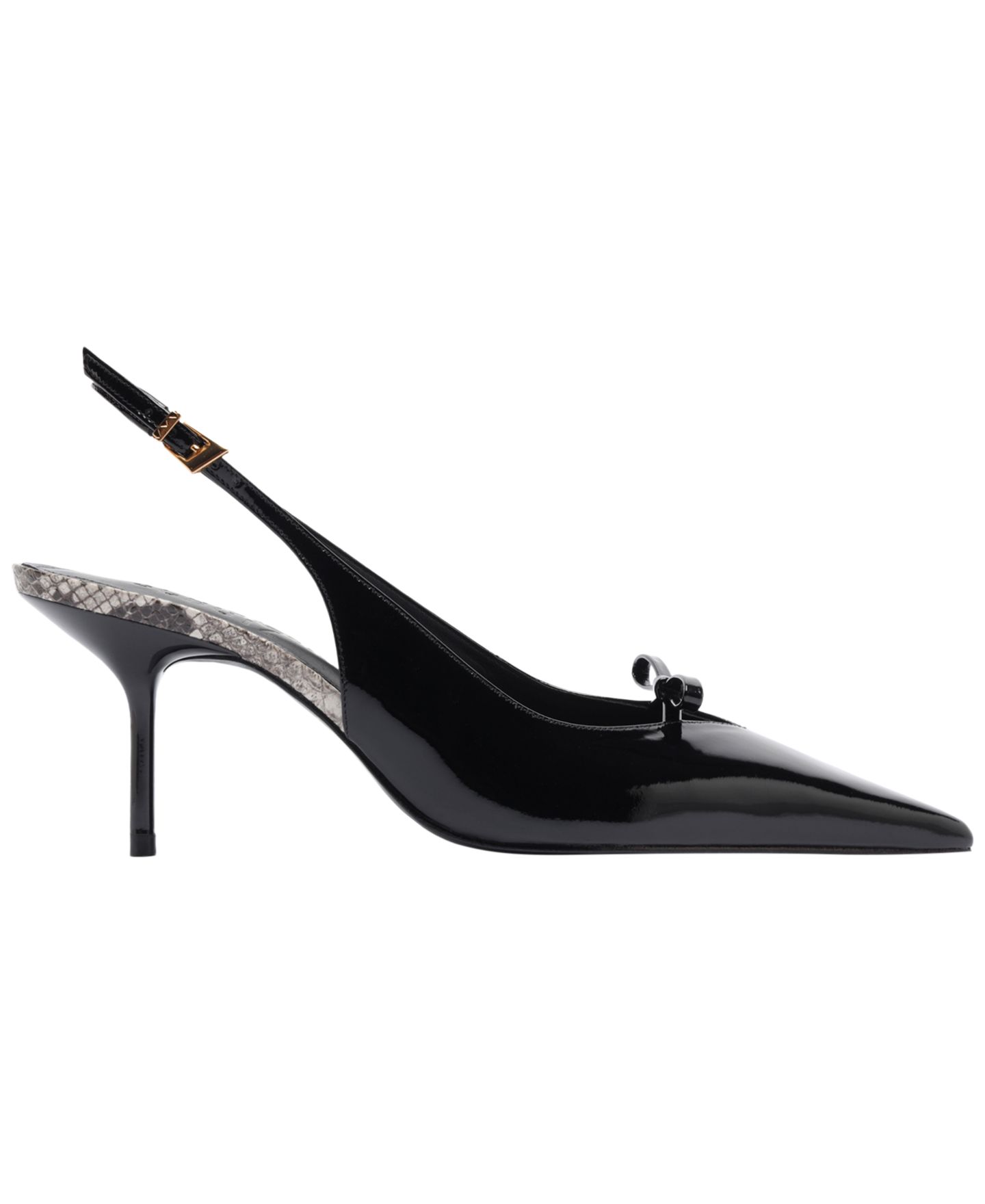 Женские туфли Schutz Rosie Slingback, цвет: Чёрный — фото 2