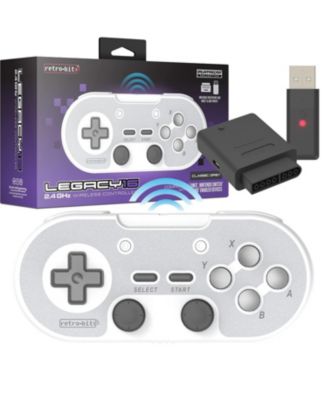 Legacy16 2.4GHz Wireless Controller for SNES, Switch, and USB Devices