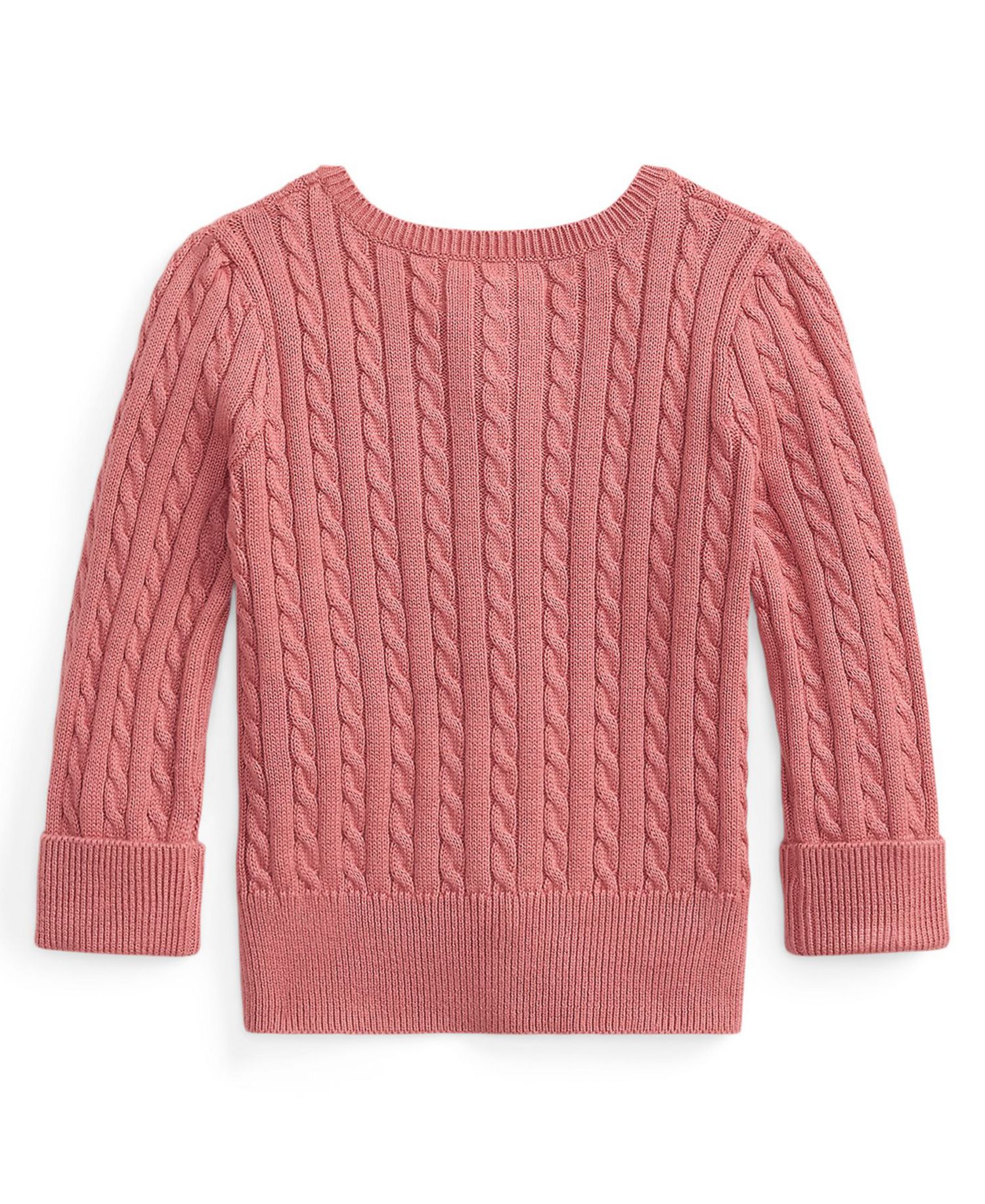 Baby Girls' Mini Cable Cotton Cardigan