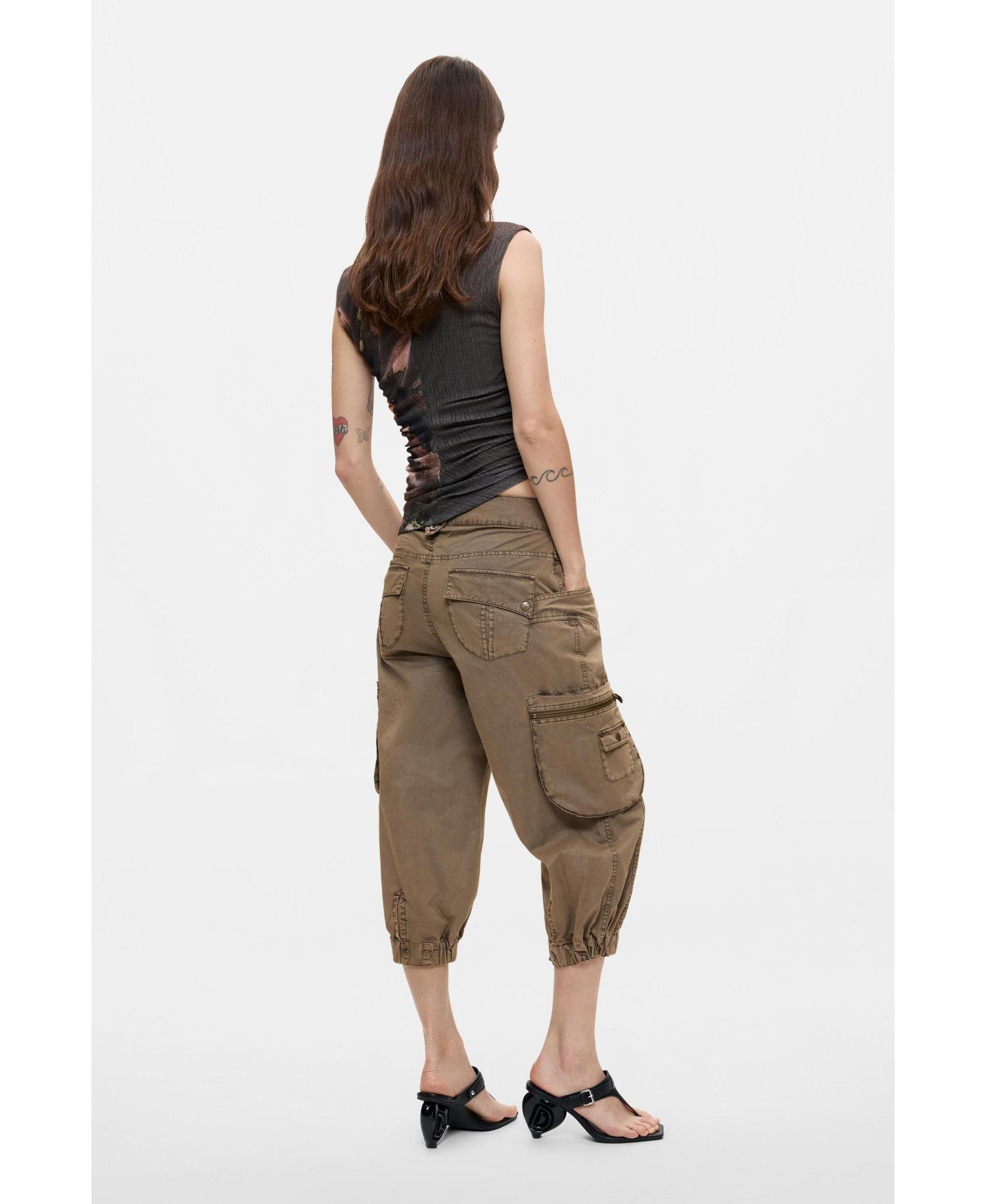 Women's Jogger pants pockets 100% cotton