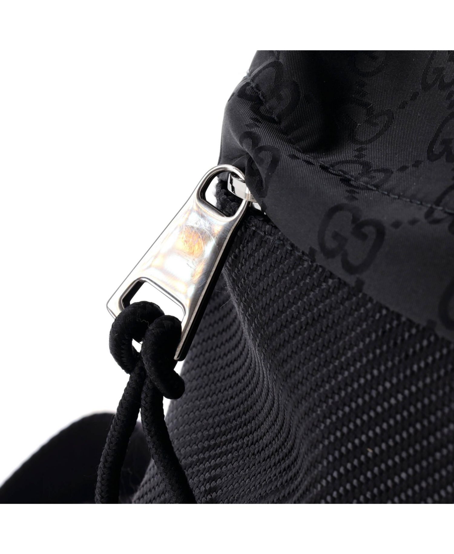 Medium Web Flap Crossbody Bag Guccissima Nylon