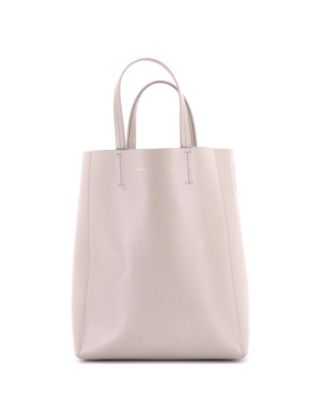 Small Vertical Cabas Tote Grained Calfskin