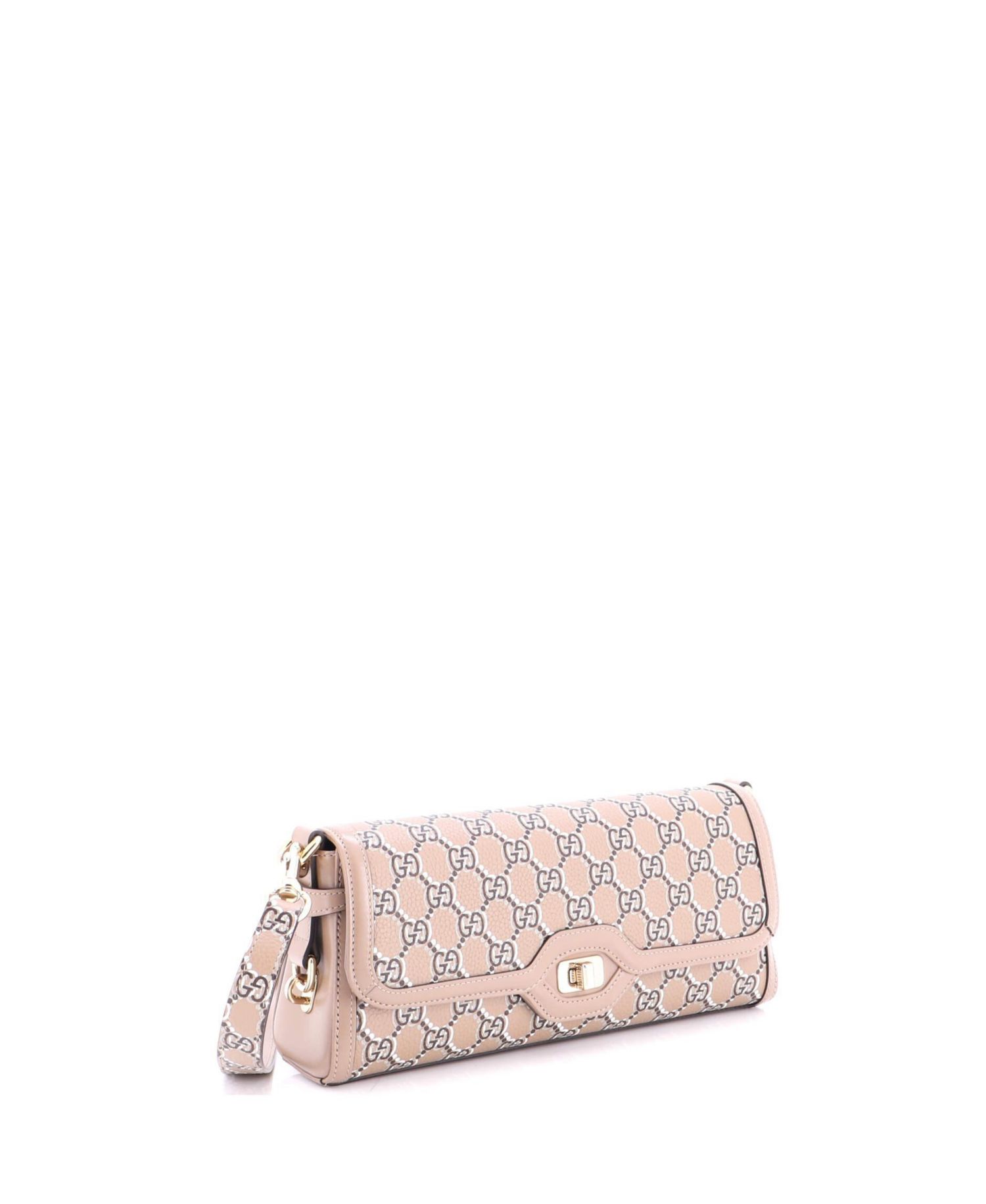 Small Luce Shoulder Bag Optical GG Printed Leather