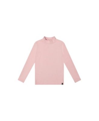 Toddler Girl 2T -5T Brushed Rib Mock Neck Top