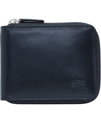 Men's Boulder Collection RFID Secure Zippered Wallet with Removable Passcase