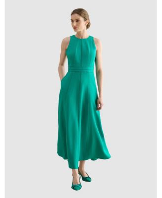 Harewood Sleeveless Fit Flare Dress