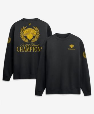 Men's Black New York Knicks 2026 NBA Finals Champions x USA 250th Sweatshirt