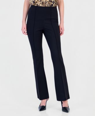 Women's Pull-on Flare Mid-Rise Pants