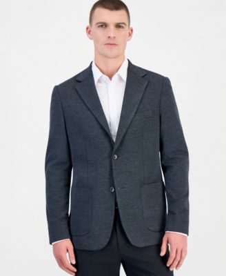Men's Slim-Fit Waffle Stretch Sport Coat