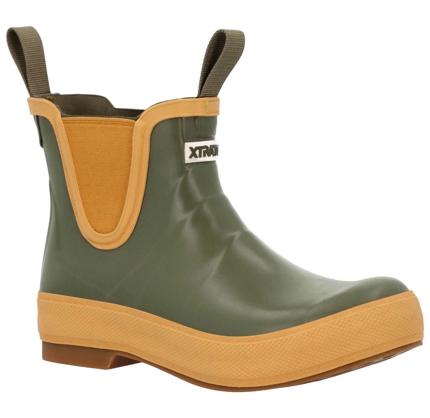 Женские ботинки XTRATUF Legacy Ankle Deck Boot, цвет: Мох зелёный — фото 4
