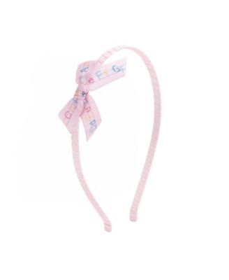 Little and Big Girls Alphabet Bows Headband