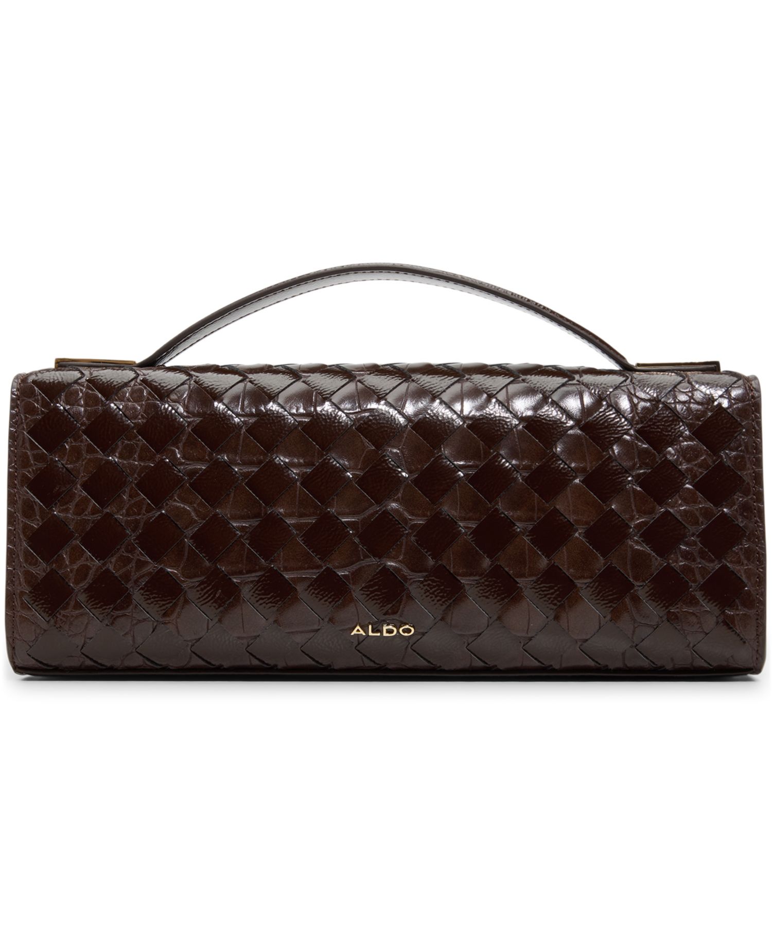 Mirzzaa Small Turn-Lock Clutch Crossbody Handbag