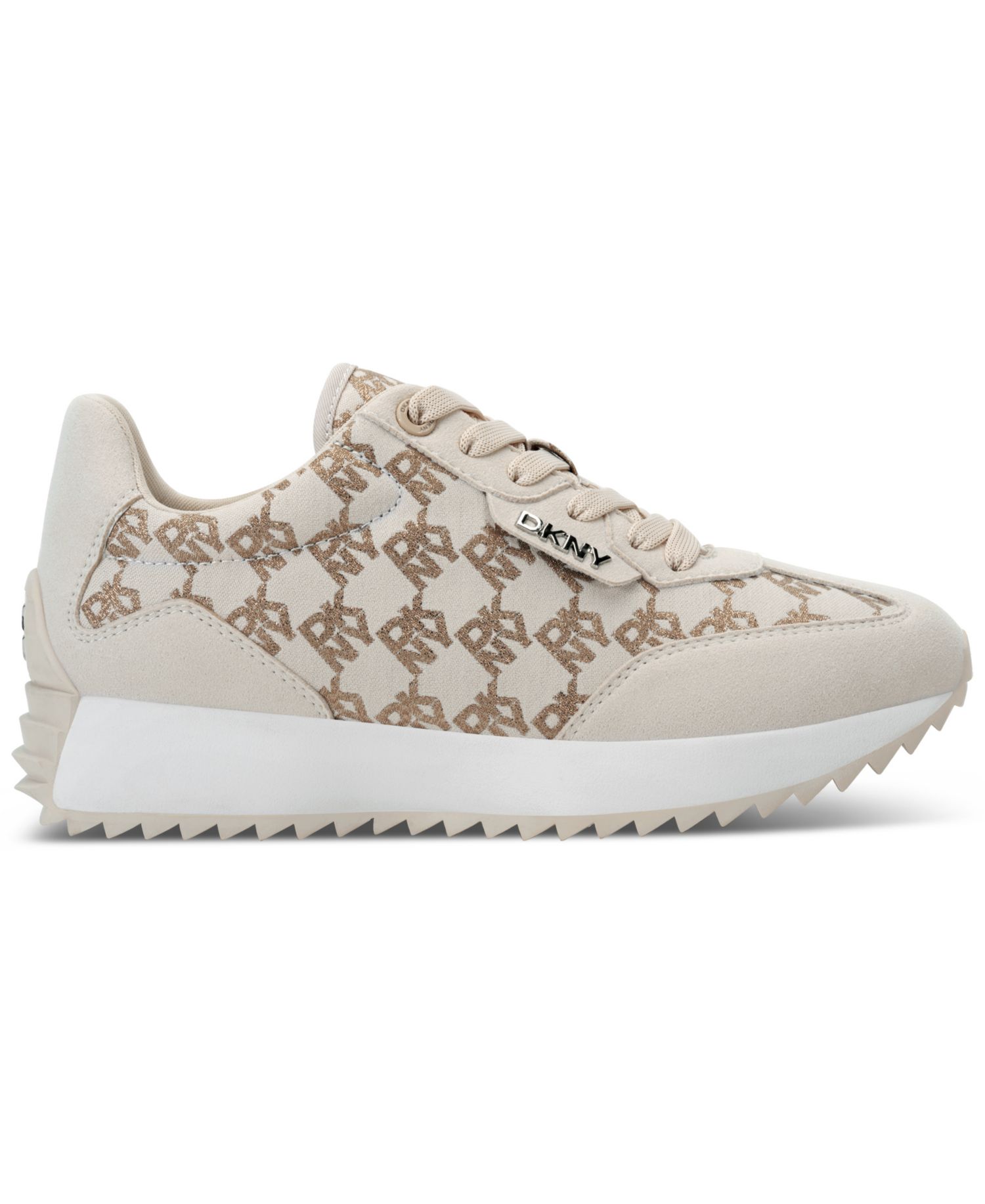 Women's Naples Checkered Lace-Up Sneakers
