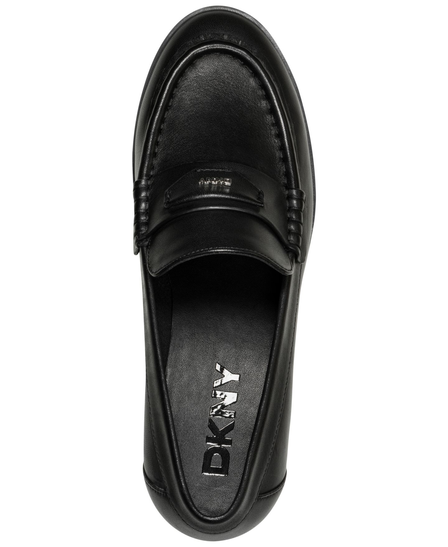 Женские туфли DKNY Londy Slip-On Heeled, цвет: Чёрный — фото 4