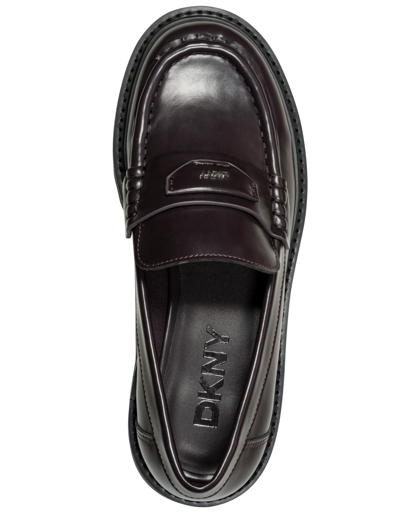 Женские туфли DKNY Belisa Lug Sole, цвет: Коричневый — фото 3