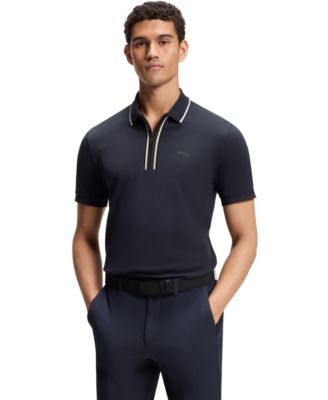Men's Stretch Cotton Slim-Fit Polo Shirt