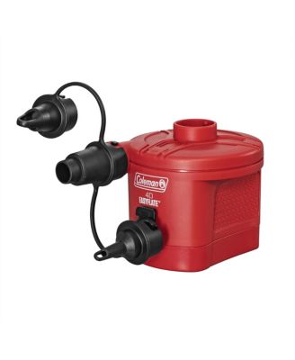 EasyFlate 4D Electric Air Pump, Battery Powered Inflator with 3 Adapters
