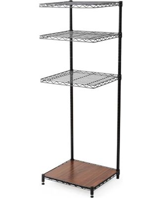 Floating Shelf Mini Fridge Stand