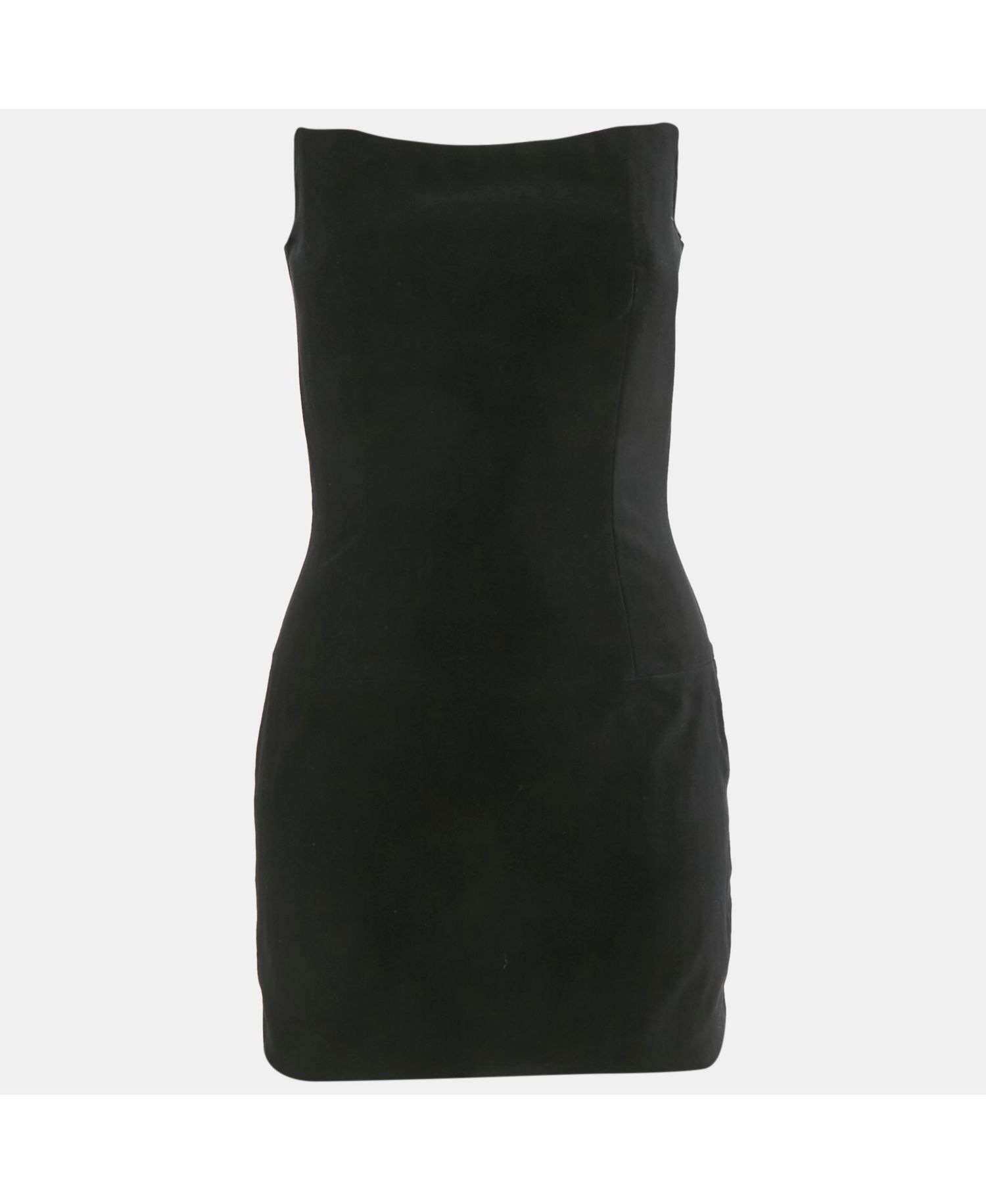 Women's Velvet Strapless Mini Dress