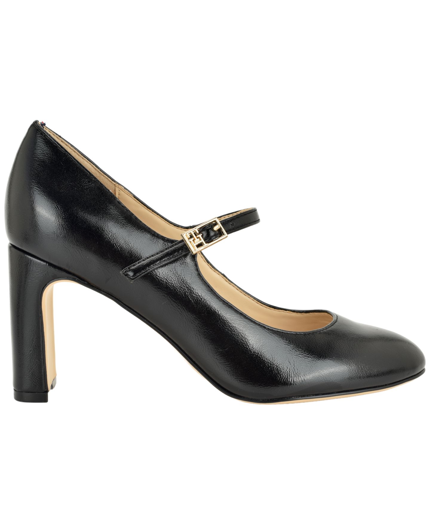 Женские туфли Tommy Hilfiger Sloane Mary Jane Dress Pumps, цвет: Чёрный лаковый — фото 2