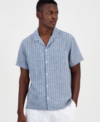 Men's Hovey Textured Check Shirt