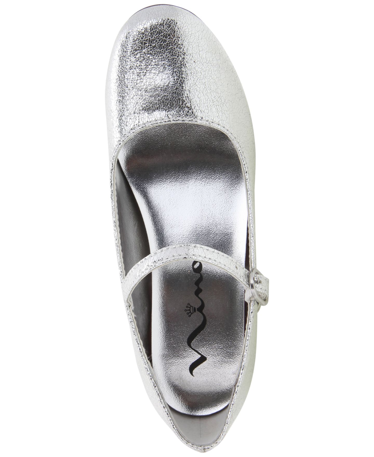 Туфли Nina Seeley Mary-Jane Dress Shoes для девочек, цвет: Костяной жемчужный — фото 3