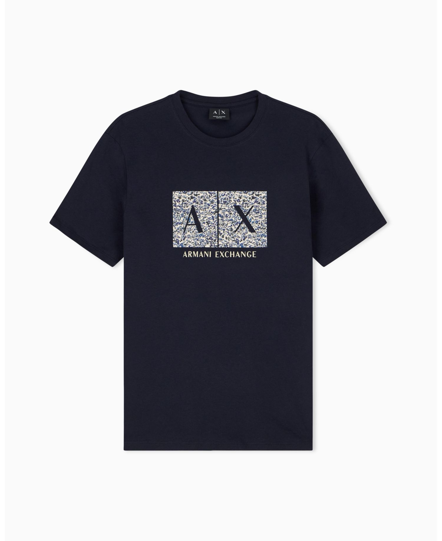 Men's Short Sleeve Boxed All-Over Logo Slim Fit T-Shirt