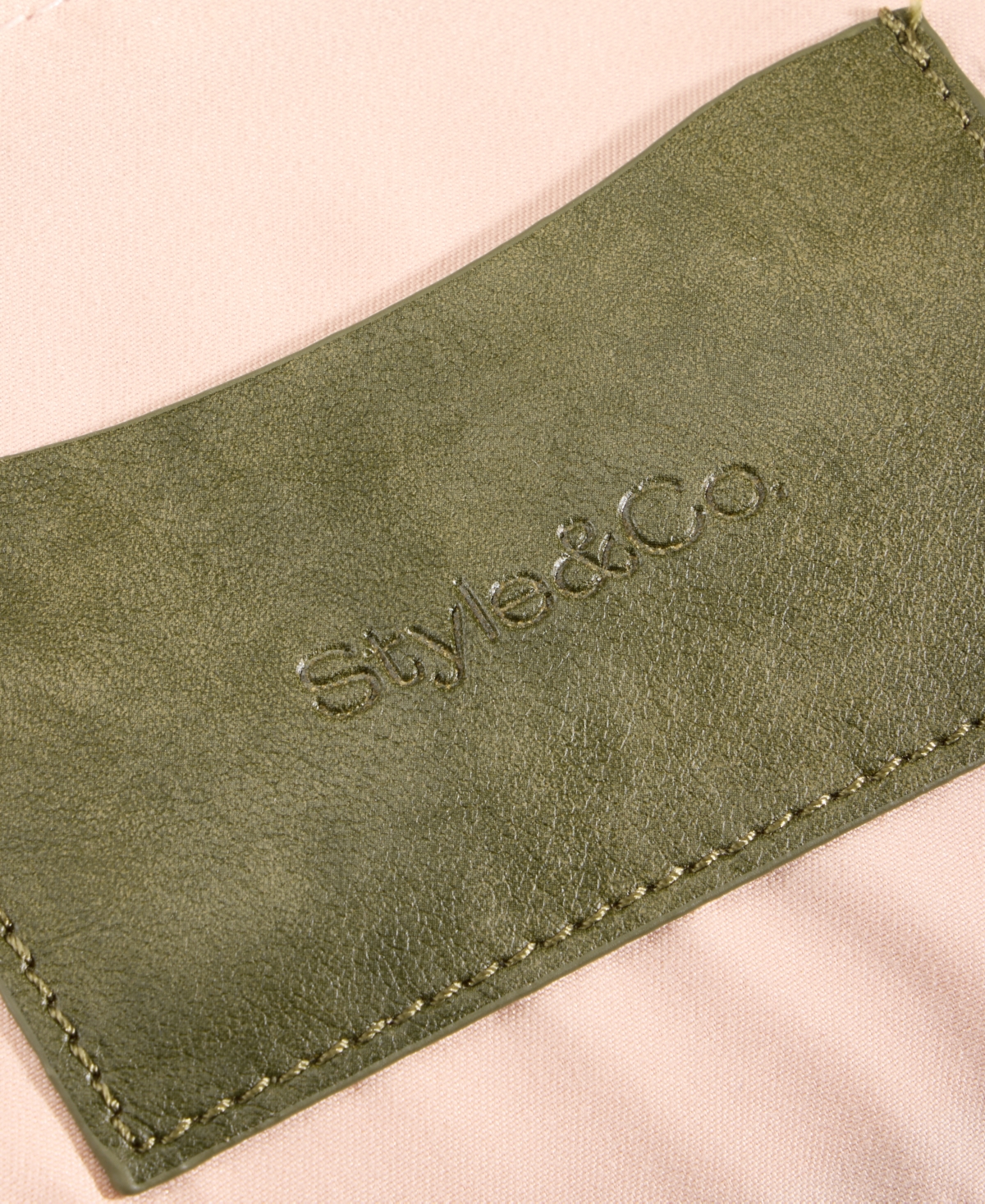Style & Co Diamond Quilted Double Compartment Crossbody Bag, Macy's Exclusive