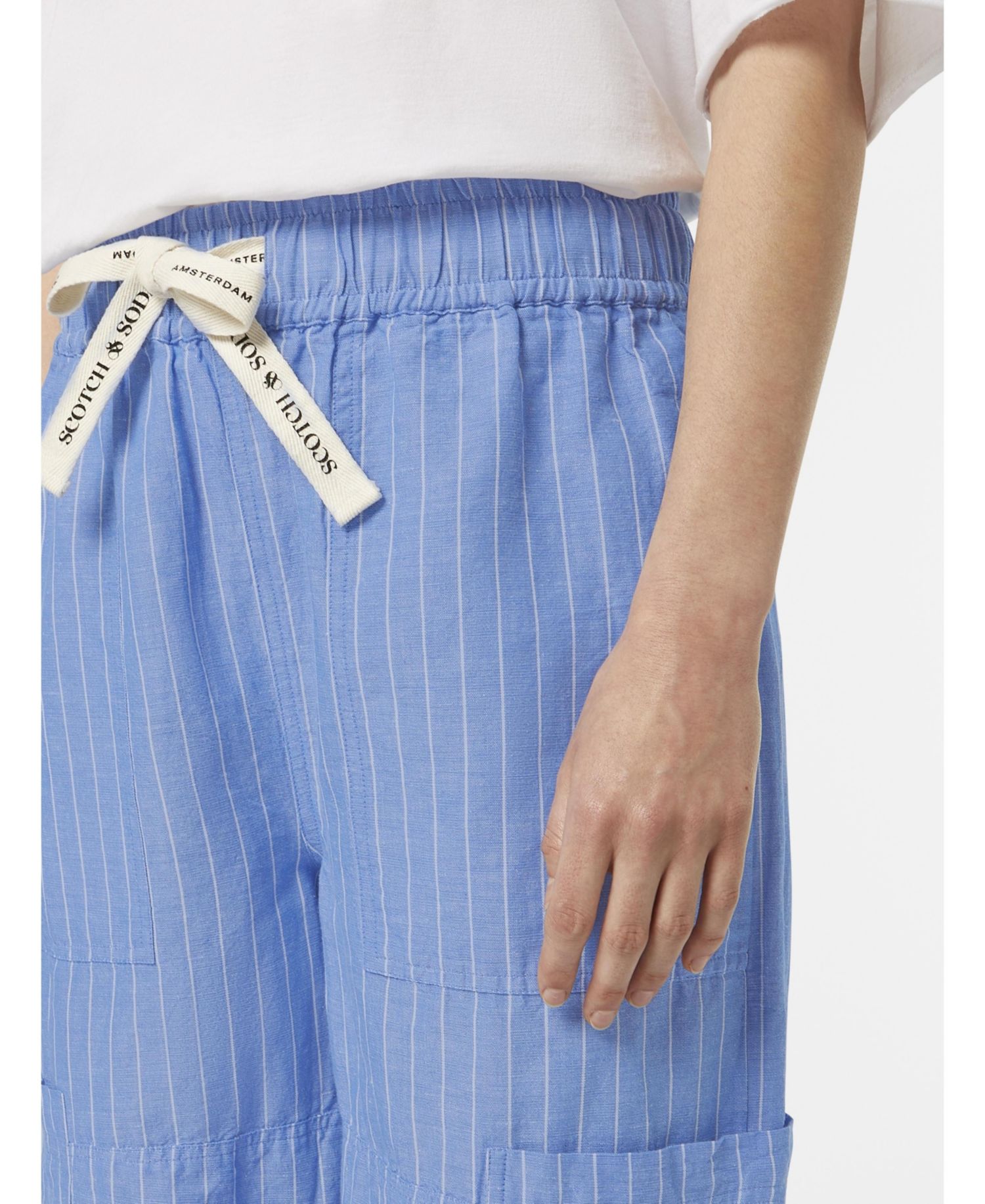 Women's Noa High-Rise Wide-Leg Pull On Cargo Pant