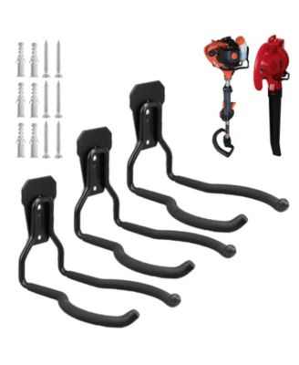 Tool Hanger Wall Hooks Weedeater Trimmer Organizer Storage