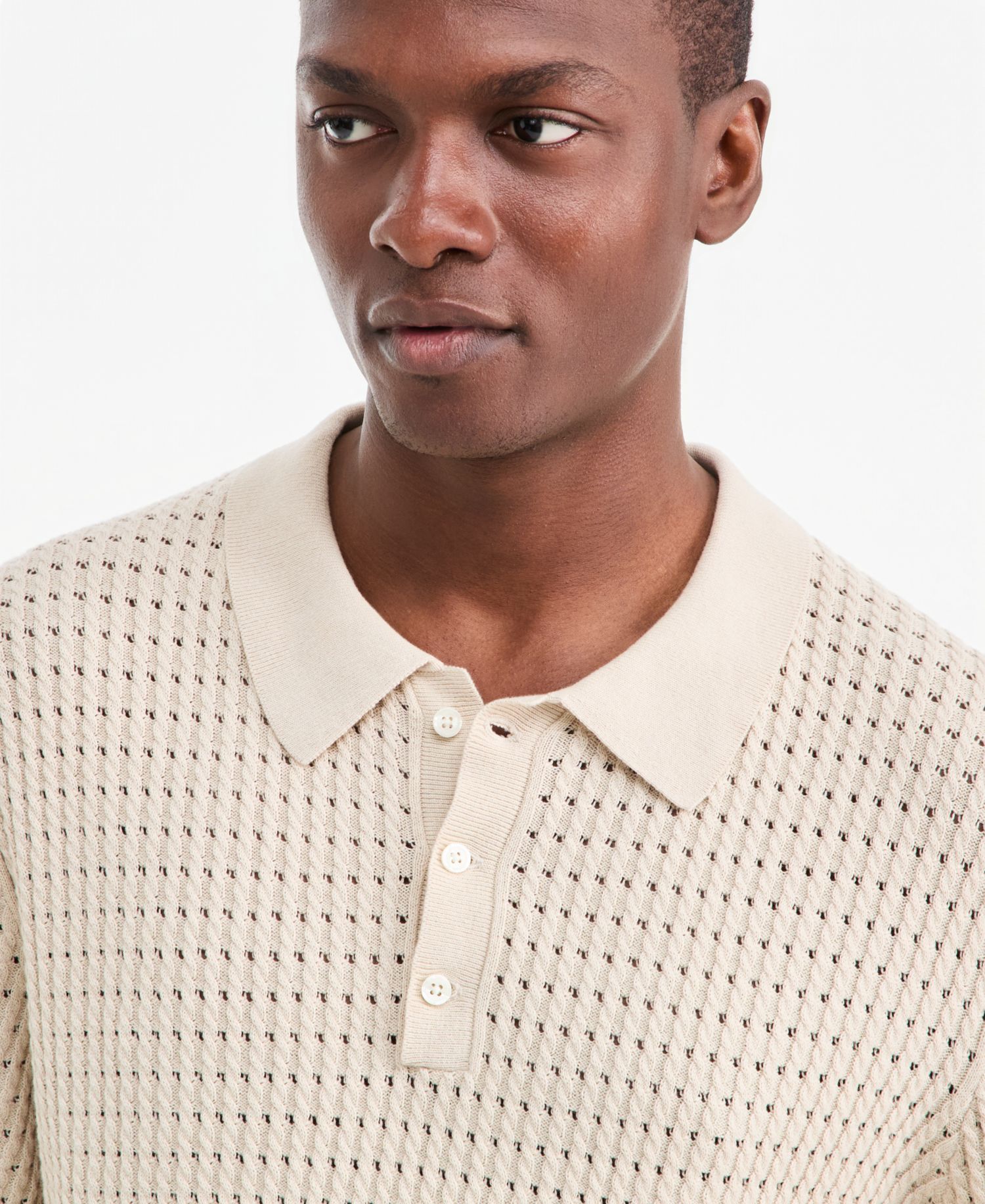 Men's Cotton Short-Sleeve Polo Sweater, Macy's Exclusive